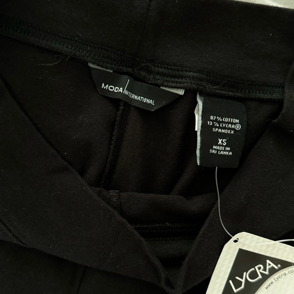 NWT Moda International Stretchy Flare Pants - Picture 2 of 2